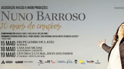 Nuno Barroso na Ponta do Sol: concerto no John dos Passos